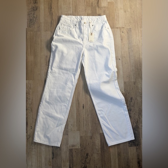 Good American - GOOD ’90s RELAXED JEANS - White001 - Picture 8 of 9